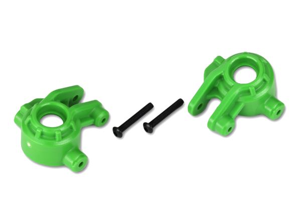 Extreme Heavy Duty Steering Blocks, Green – Rustler / Slash / Hoss 4X4