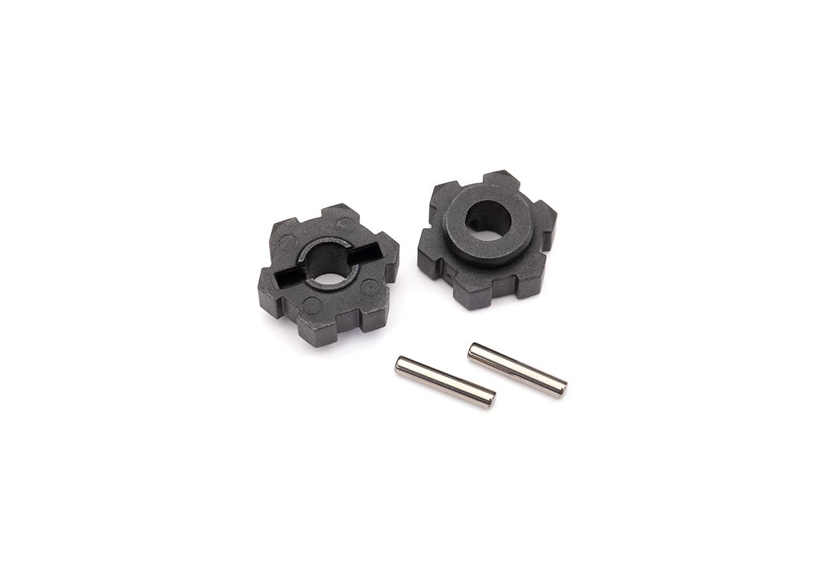 Wheel Hex Hubs, Plastic, Black – Maxx