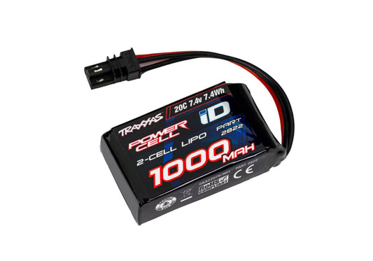 Power Cell LiPo 1000 mAh 2s 7,4 V – TRX-4M