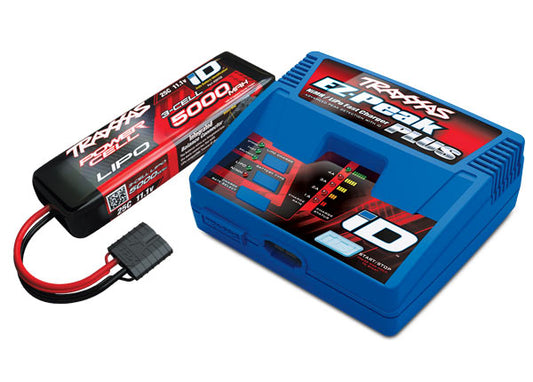 Pack complet : Chargeur iD et batterie LiPo 3s 5000 mAh
