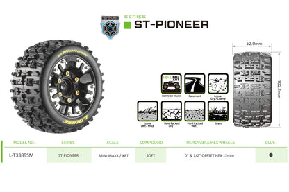 Louise ST-Pioneer Tyres on Black Wheels – Mini-Maxx / Mini-XRT (2)