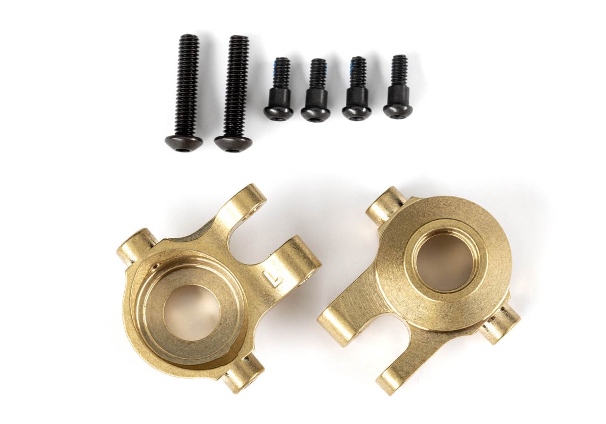 Brass Steering Blocks (L&R) – TRX-4M