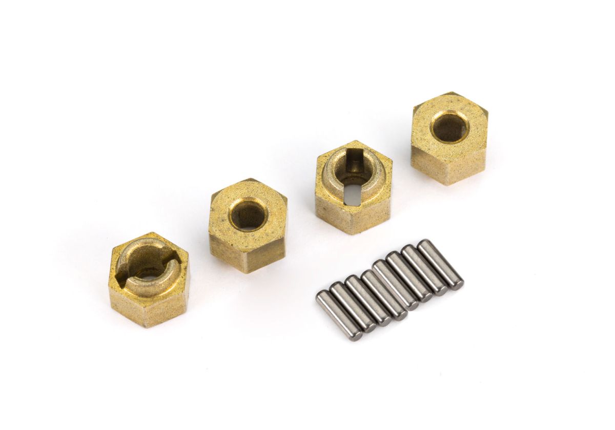 Brass Wheel Hubs 7 mm (4) – TRX-4M