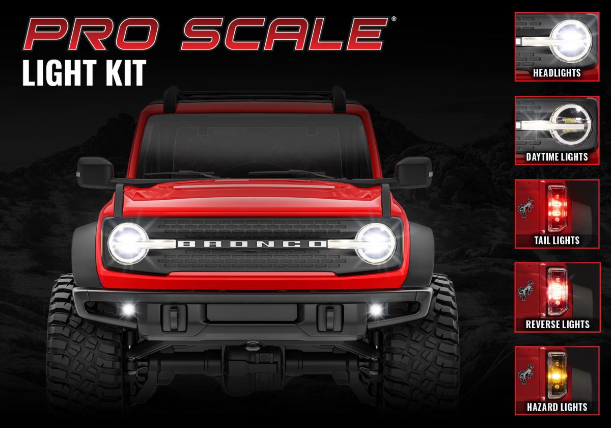 Pro Scale LED Light Kit – TRX-4M