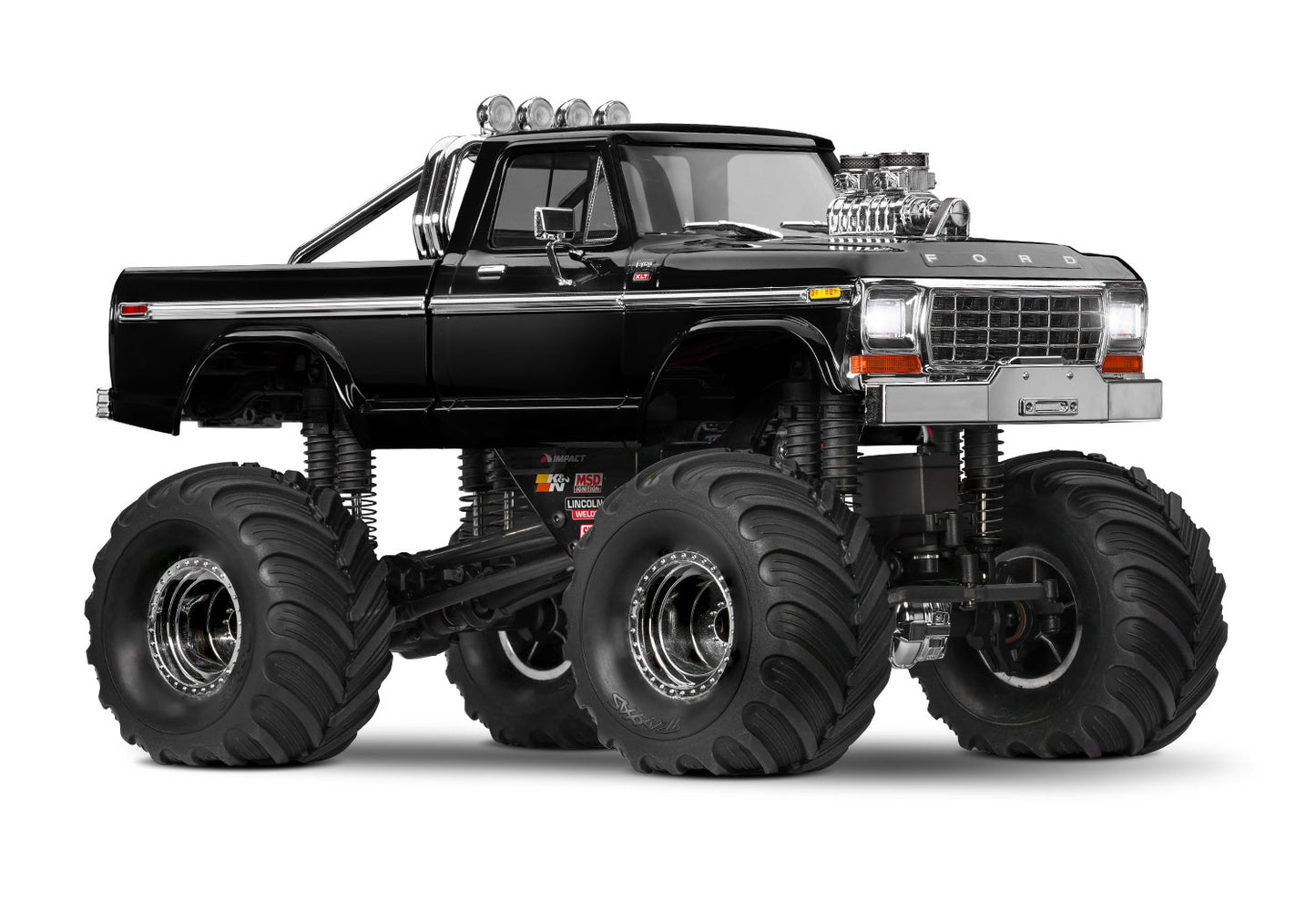 TRX-4MT Ford F-150 Monster Truck 4x4 1/18 Black