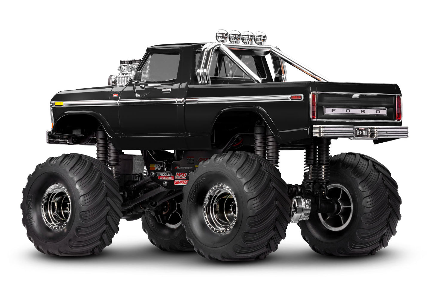 TRX-4MT Ford F-150 Monster Truck 4x4 1/18 Black