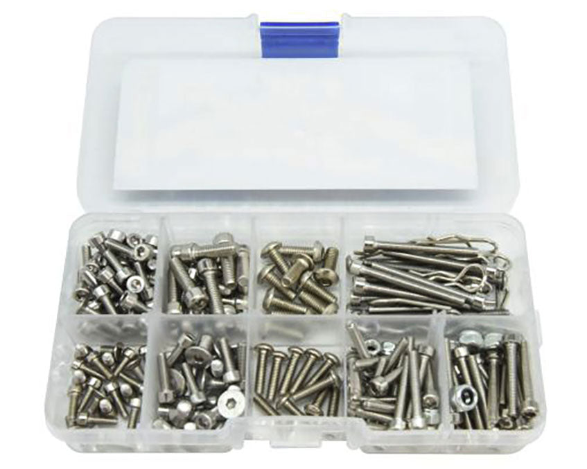 H-SPEED Stainless Steel Screw Set – Slash / Rustler / Hoss 4X4