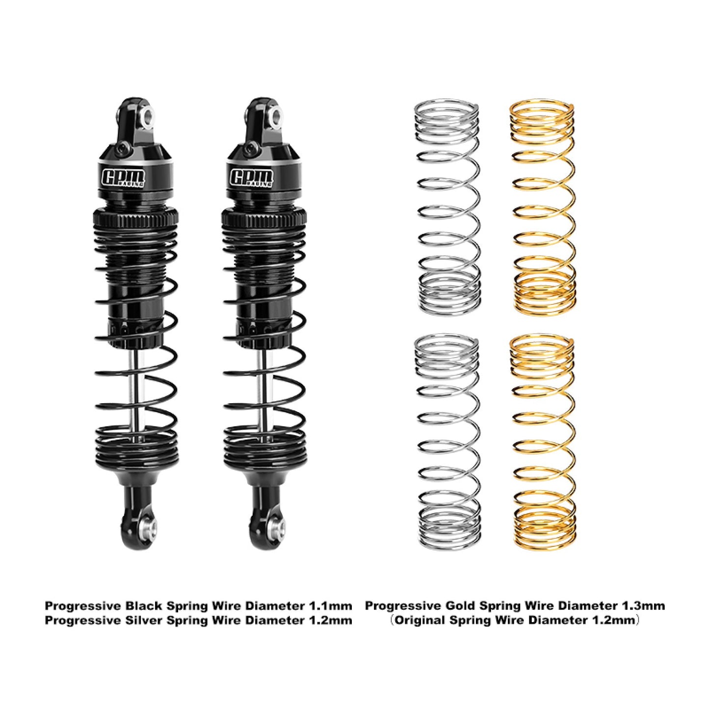 GPM Aluminium Shocks (Upgrade) – Mini-Maxx