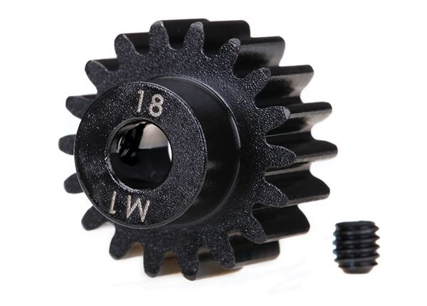 Pinion Gear, Mod 1 (5 mm bore)