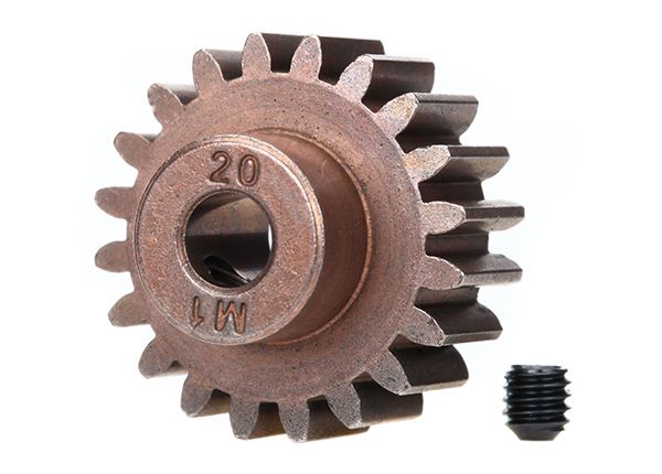 Pinion Gear, Mod 1 (5 mm bore)