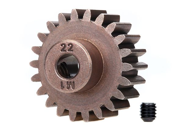 Pinion Gear, Mod 1 (5 mm bore)