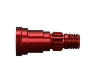 Aluminium Wheel Axle, Red – X-Maxx / XRT