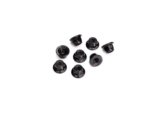 Flange Lock Nuts 5 mm, Black (8) – UDR / Maxx