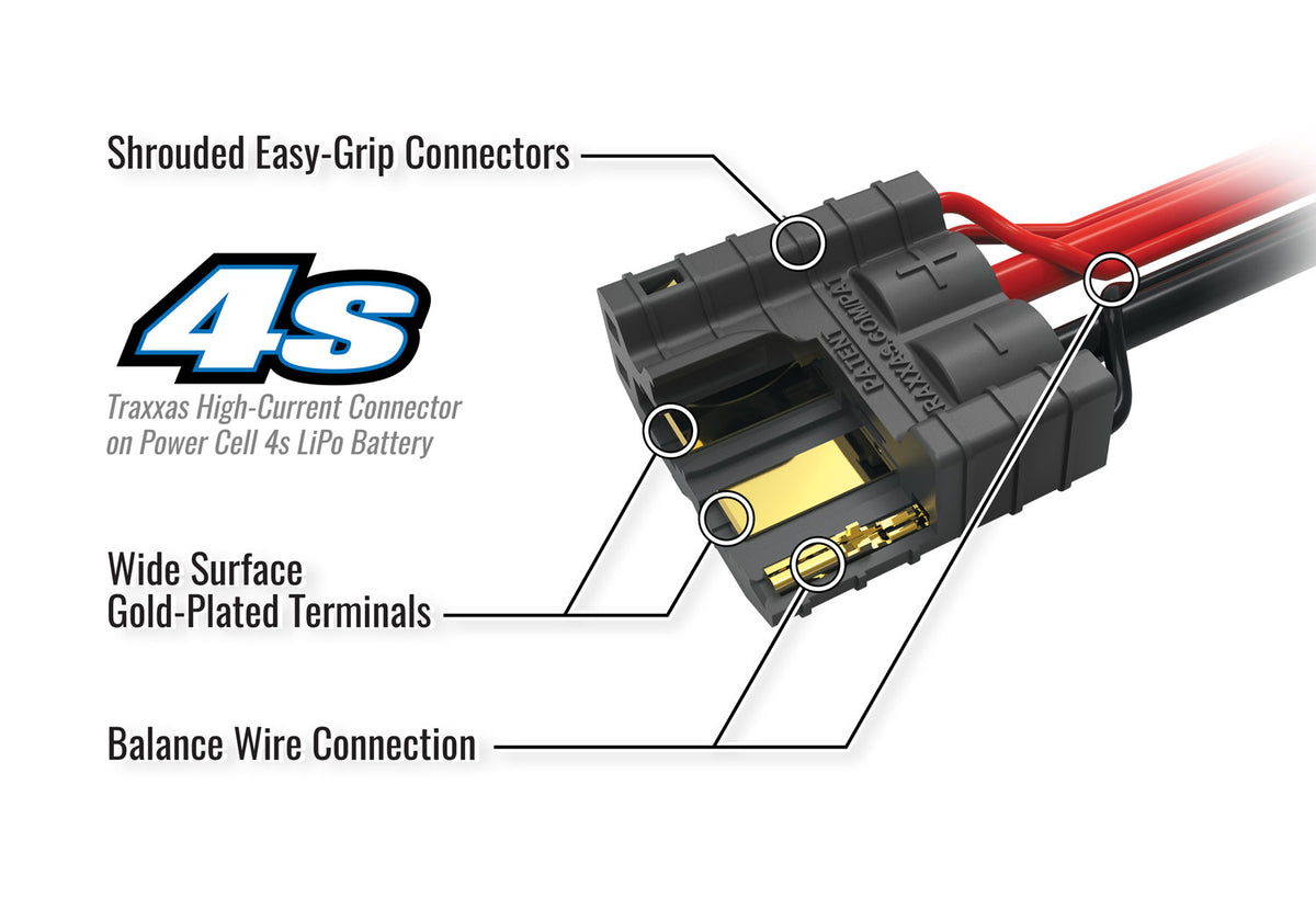 Power Cell 6700mAh 4s 14,8V LiPo Battery